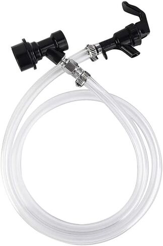 Ball Lock Beer Line Assembly, Picnic Tap Faucet with 60cm Silicone Hose, Beer Dispenser for Corny Keg Soda Dispensing in Saudi Arabia