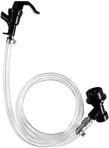 Ball Lock Beer Line Assembly, Picnic Tap Faucet with 60cm Silicone Hose, Beer Dispenser for Corny Keg Soda Dispensing in Saudi Arabia