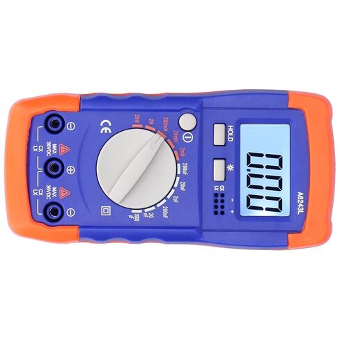 Capacitance Tester, Multifunctional Digital Inductance Meter, High Accuracy, Low Energy Consumption - Backlit LCD Display, Data Retention, Portable Electrical Measurement Tool in Saudi Arabia