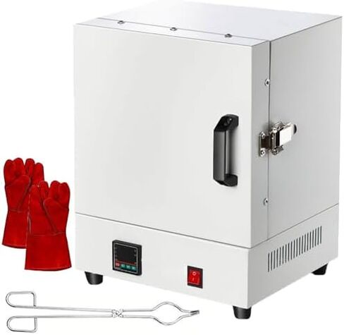 High-Temperature Muffle Furnace 1150℃ 2000W for Jewelry Making, Plaster Mold Burnout, Metal Casting, Ceramic Firing, Efficient Kiln for Professional Use in Kuwait