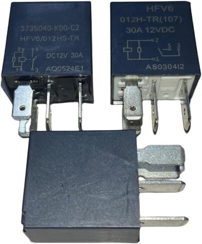 5PCS HFV6-012HS-TR HFV6-012H-TR(107) RELAYa DIP-4PIN 30A 12VDC DC12V 3735040-K00-C2 HFV6 in Saudi Arabia