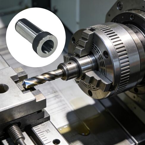 MT2 to D25 Lathe Tool Holder | Morse Taper 2 Tool Extension Reducer for CNC & Manual Lathes | 40Cr Steel Boring Bar Holder for Internal Tools in Kuwait