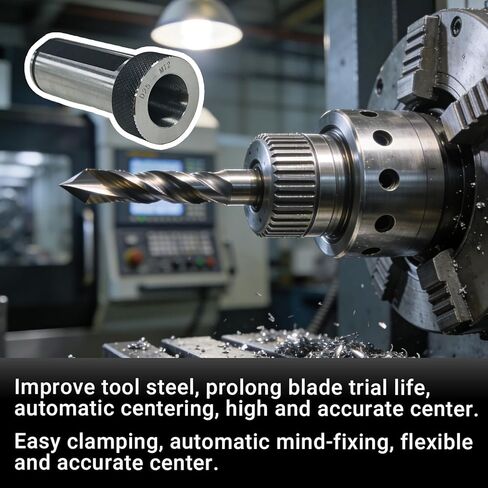 MT2 to D25 Lathe Tool Holder | Morse Taper 2 Tool Extension Reducer for CNC & Manual Lathes | 40Cr Steel Boring Bar Holder for Internal Tools in Kuwait