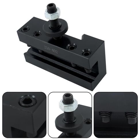 findmall CA Lathe Tool Post Holder, 250-402 Industrial Tools Holder Quick Change Turning and Facing Holder Fit for Lathes in Saudi Arabia