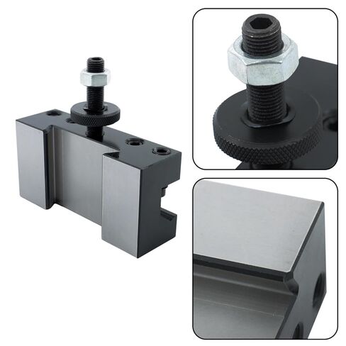 findmall CA Lathe Tool Post Holder, 250-402 Industrial Tools Holder Quick Change Turning and Facing Holder Fit for Lathes in Saudi Arabia