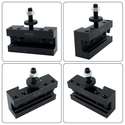 findmall CA Lathe Tool Post Holder, 250-402 Industrial Tools Holder Quick Change Turning and Facing Holder Fit for Lathes in Saudi Arabia