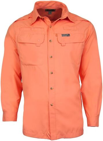 Hook & Tackle® Men's Seacliff 2.0 | كم طويل | تنفيس | UV Sun Protection | قميص الصيد الأداء in Kuwait