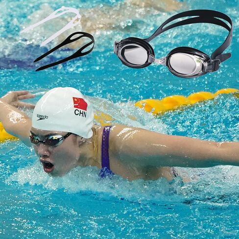 2 Pack Universal Silicone Replacement Mask Strap, Silicone Swimming Goggles Strap Replacement, Scuba Mask Strap Silicone Strap Head Band Parts Accessories for Diving Swim Snorkel in Kuwait