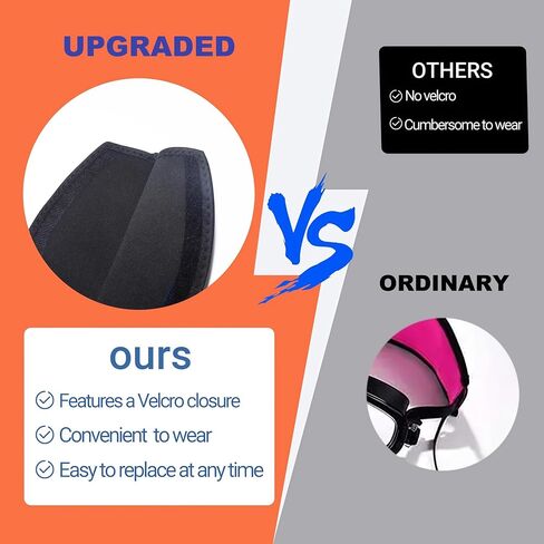 PWind Neoprene Diving Mask Strap Cover with Velcro, Adjustable Non-Slip Hair Protector for Scuba Diving & Snorkeling Masks in Kuwait