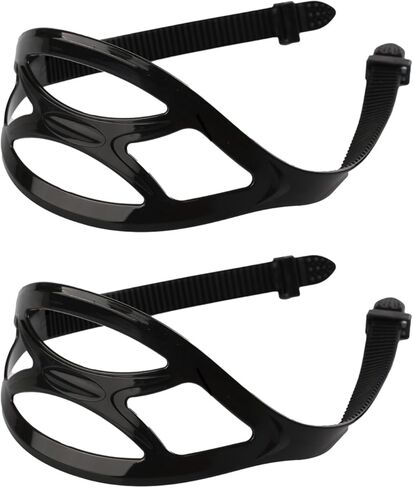 Universal Silicone Replacement Scuba Mask Strap, Swimming Goggles Bungee Headband Accessories for Diving Snorkeling 2PCS in Saudi Arabia