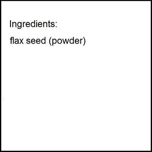 Organic & Kosher Certified Flax Seed Powder 4 oz Package in Saudi Arabia