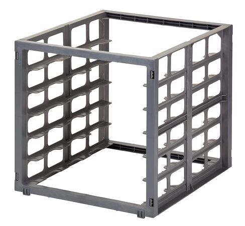 Cambro Csupr1826S6580 Camshelving Ultimate Sheet Pan Rack for Single Shelf - Premium Or Elements Series Brushed Graphite 1 Each in Saudi Arabia