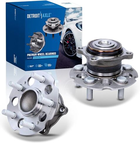 Detroit Axle - FWD Pair Rear Wheel Bearing Hubs for 2013-2015 Honda Accord 2015-2019 TLX 2 Wheel Hub Bearings Assembly Replacement in Saudi Arabia