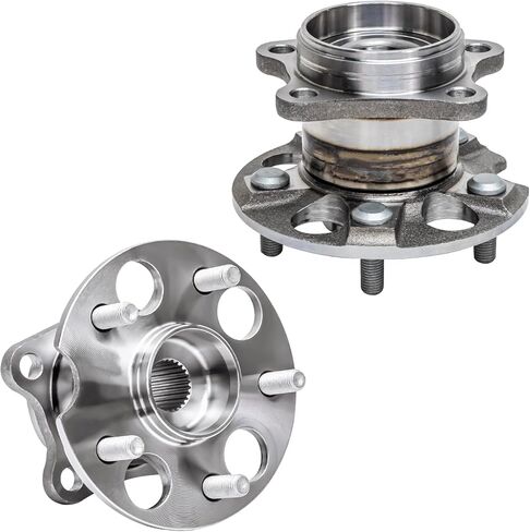 Detroit Axle - FWD Pair Rear Wheel Bearing Hubs for 2013-2015 Honda Accord 2015-2019 TLX 2 Wheel Hub Bearings Assembly Replacement in Saudi Arabia