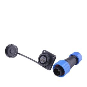 1Set SP16 IP68 Square Waterproof Connector 2/3/4/5/6/7/9 Pin Connectors & Socket Male and Female(SP16-2S) in Kuwait