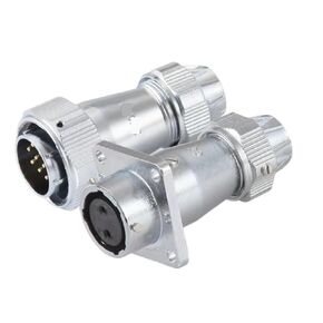 WY24 TE/ZEF Waterpoof IP67 Industrial Cable Wire Connector Circular Connector 2Pin 3Pin 4Pin 9Pin 10Pin 12Pin 19Pin(12Pin,5Sets) in Kuwait