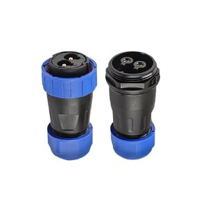 LD28 Solderless Screw Crimping Connector IP68 Waterproof Docking 2Pin 3Pin 4Pin 6Pin for Outdoor LED Light(4Pin,1Set) in Kuwait