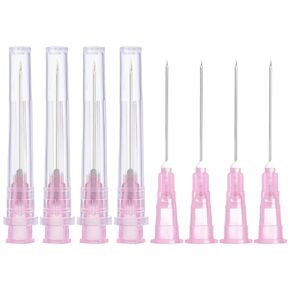 32 Gauge 1/2inch(13mm) 100-Pack Dispensing Needle with Cap Individual Package of Needles for Scientific Measuring,Refilling Liquid, Inks,Livestock and Industry in Kuwait