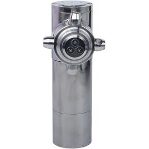 360° Rotary Tank Cleaning Nozzle, High Impact Industrial Spray Head, 1-1/2 Inch NPT Thread 316L Stainless Steel for 15.3m Diameter Tanks IBC Totes in Saudi Arabia