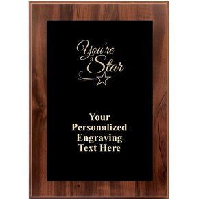 لوحات خشبية خاصة بجوائز التاج - 6 × 8 جوائز ذهبية محفورة لجوائز التقدير in Kuwait