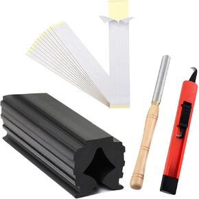 مجموعة مقابض الجولف، مجموعة إعادة مقابض الجولف مع أداة إزالة شريط مقابض الجولف، 15 شريطًا لمقبض الجولف، شفرة خطاف قابلة للسحب ومشبك ملزمة مطاطية لإعادة مقابض نادي الجولف in Kuwait