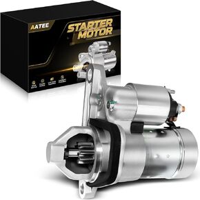 AATEE 17982N Starter Motor Fit for:-Nissan Sentra 2011 2012 2013 2014 2007-2010 2015-2019 1.6L 1.8L 2.0L, Cube NV200 Juke Versa for:-Chevy City Express 2009-2019 12V 1.4KW 10 Teeth 23300-EN200R 17982 in Kuwait