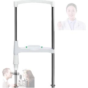 Optical Instrument Chin Rest, Vision Training Forehead Bracket with Adjustable Lifting Chin Bracket and 0-95Mm Distance Liftable, Rust-Proof and Durable for Vision Training Optical Shops in Kuwait