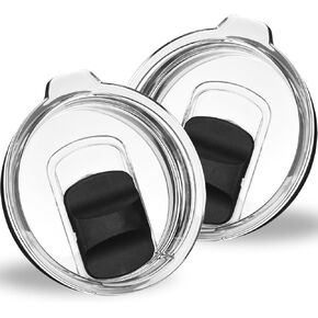 أغطية بهلوان لـ Yeti، 2 عبوة من أغطية استبدال مغناطيسية 20 أونصة لـ Yeti 20 أونصة بهلوان، 16 أونصة مكاييل، كوب 10/24 أونصة، كرة منخفضة 10 أونصة، أغطية مقاومة للانسكاب مع شريط تمرير مغناطيسي لمسار أوزارك، طراز قديم Rtic in Kuwait