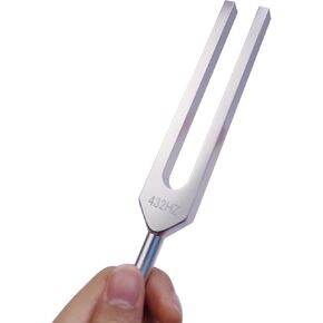 LeSage 432 Hz Tuning Fork and Yoga 423hz Aluminum Alloy Tuning Fork with Silicone Hammer Cleaning Cloth in Kuwait
