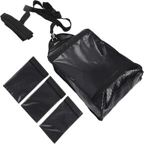 مدرب زلاجات مقاومة الوزن مع 3 أكياس رمل للوزن وحزام خصر قابل للتعديل للتدريب السريع وزلاجات تمارين بناء العضلات in Kuwait