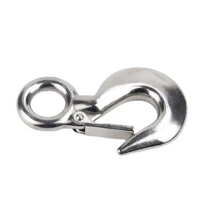 1pcs 304 316 Stainless Steel Lifting Cargo Hook Directional Universal Grab Anti Heavy American Style Stripping Hook(2T 316 Steel) in Saudi Arabia