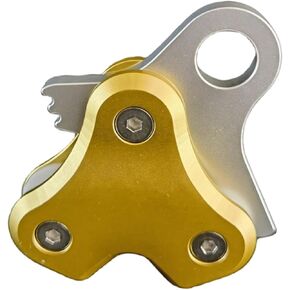 Scuba Diving Pulley, Diving Equipment, Buoy, Aluminum Alloy, Smooth Free Diving, High Speed Metal Rope Retractor, Yellow in Kuwait