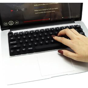 ملصقات وغطاء للوحة المفاتيح ذات الأظافر الطويلة للأظافر الطويلة - مجموعة 119 مفتاحًا، تناسب أجهزة الكمبيوتر المحمولة مقاس 15-17 بوصة، حقيبة تخزين بلاستيكية محمولة، هدية مثالية (وردي) in Kuwait