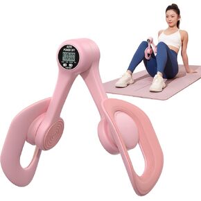 MERACH Thigh Trainer, Pelvic Floor Exercise Devices with Display Counter, Inner Thigh Exerciser for Women, Home Fitness Equipment for Hip/Leg/Butt in Kuwait
