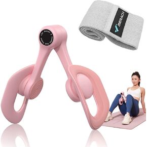 MERACH Thigh Trainer, Pelvic Floor Exercise Devices with Resistance Band, Inner Thigh Exerciser for Women, Home Fitness Equipment for Hip/Leg/Butt in Kuwait
