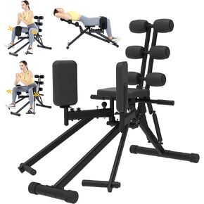 GuuG Hip Abductor Adductor Machine: Adduction Abduction Machine Inner and Outer Thigh and Glute Workout Equipment Sculpting Booty Builder Home Gym in Kuwait