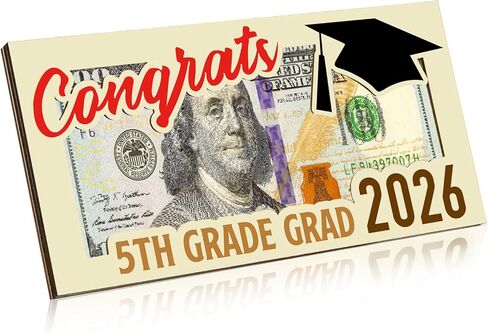 Graduation Money Holder Money Clip for Cash Gifts Graduation Wooden Cash Holder Congrat Grad Cash Envelope Class of 2025 Graduation Gifts for Students Classmate Graduation Party in Kuwait