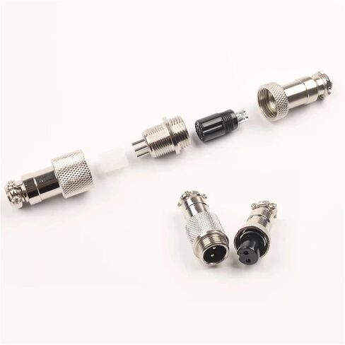 1Set GX12 بعقب 2/3/4/5/6/7 دبوس مقبس كهربائي و 12 مللي متر لرسو السفن الطاقة الذكور والإناث موصل لوحة دائرية (GX12-3 نوع بعقب) in Kuwait