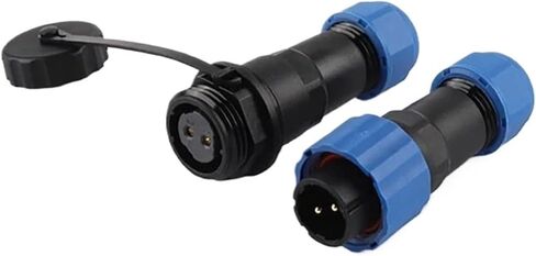 1Set SP16 IP68 Docking Waterproof Connector Male & Female Socket 2/3/4/5/6/7/8/9 pin Wire Cable(SP16-4D) in Kuwait