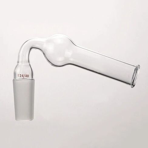 75° Drying Tube, 14/20 19/22 24/40 29/42, Angled Drying Tube, ADAPTER, DRY TUBE, 75°, Borosilicate Glass, A87(A871420) in Kuwait