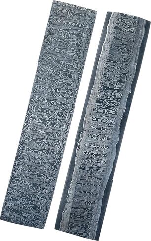 لينزا سان ماي سلم دمشق بار البليت سلم سان ماي بار البليت الصلب 10 "x 2" بوصة بوش الحرف سكين صنع اليدوية in Kuwait