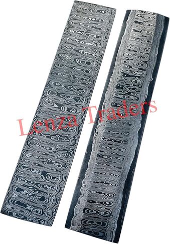 لينزا سان ماي سلم دمشق بار البليت سلم سان ماي بار البليت الصلب 10 "x 2" بوصة بوش الحرف سكين صنع اليدوية in Kuwait