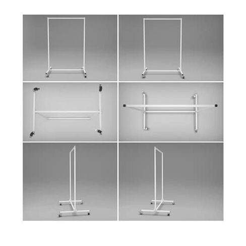 X-Ray Apron Rack (Mobile) - 36" Wide, Valet Style, 5 Hangers in Kuwait