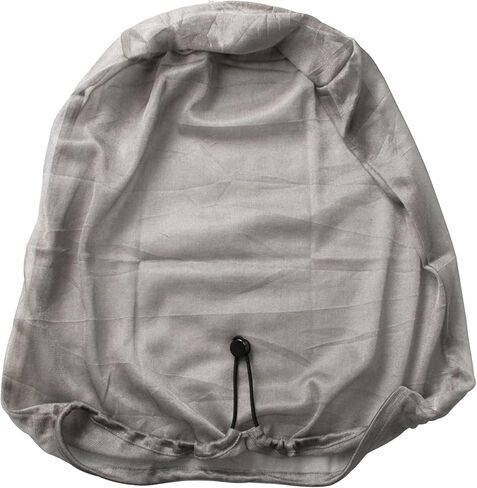 Protective Head Cover with Pure Silver Fiber, Faraday Hat with Drawstring, Breathable High Shielding Hat, Protects Head Neck Face from 5G, Wi-Fi in Kuwait