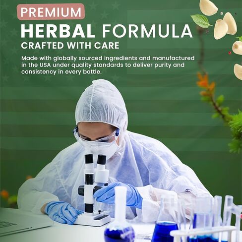 قطرات سائلة للتنظيف العشبي من ريسيليا - مستخلص الجوز الأسود والشيح مع بذور اليقطين والثوم والكركم - صبغة نباتية خالية من الكحول لدعم الصحة الهضمية واليومية، 2 أونصة سائلة in Kuwait