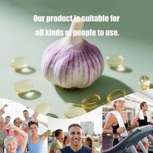 لومين مستخلص الثوم المعمر عديم الرائحة - - Lemeli مستخلص الثوم المعمر 300 كبسولة هلامية | عضوي، غير معدّل وراثيًا، خالي من الغلوتين | يدعم صحة المناعة in Kuwait