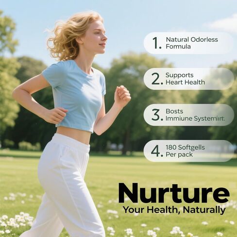 لومين مستخلص الثوم المعمر عديم الرائحة - - Lemeli مستخلص الثوم المعمر 300 كبسولة هلامية | عضوي، غير معدّل وراثيًا، خالي من الغلوتين | يدعم صحة المناعة in Kuwait