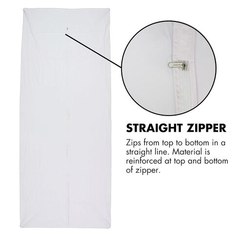 Generic Body Bag 6 Mil Adult Size Straight Zipper (Case of 25) in Saudi Arabia