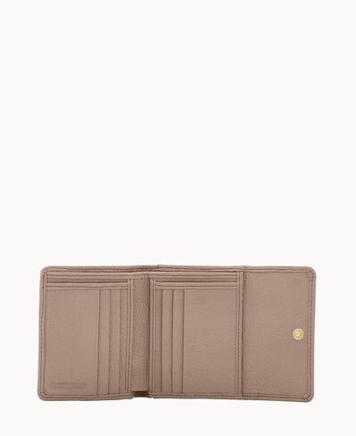 Dooney & Bourke Wallet, Pebble Grain Small Flap Wallet - Blue in Saudi Arabia