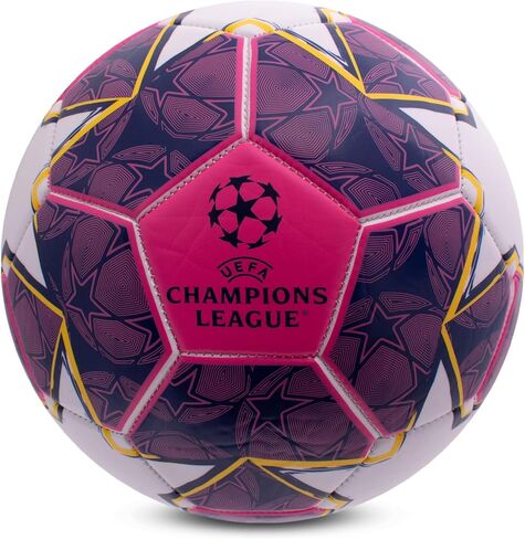 Hy-Pro UEFA Champions League Star Soccer Ball Size 5 – Official UCL Soccerball, Durable Training & Match Play for Kids & Adults in Saudi Arabia